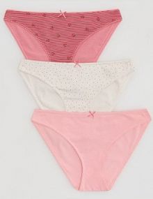 Bawełniane majtki typu figi 3 pack Reserved 934HP-MLC