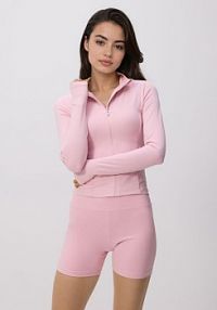 Szorty typu kolarki Reserved różowe damskie VI092-03X