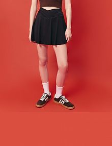 Dzianinowe  spódnico-spodenki ULTRAFLEX z kieszonką House brązowe 590IP-89X