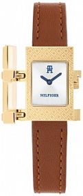 Zegarek TOMMY HILFIGER biały niebieski żółty złoty damski W.KRUK   TH85