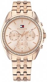 Zegarek TOMMY HILFIGER złoty różowy damski W.KRUK   MELLIE