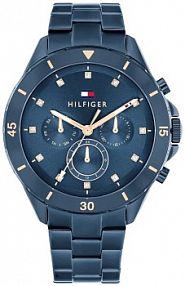 Zegarek TOMMY HILFIGER niebieski granatowy damski W.KRUK   MELLIE