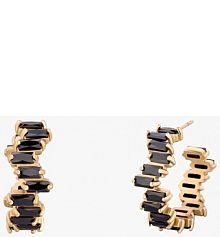 Kolczyki PICKY PICA czarne W.KRUK  Midnight Charm  Vesper