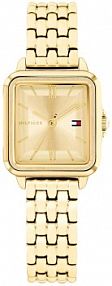 Zegarek TOMMY HILFIGER biały żółty złoty damski W.KRUK   MIA