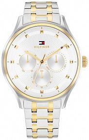 Zegarek TOMMY HILFIGER srebrny złoty damski W.KRUK   GIANNA