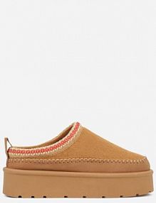 Jasnobrązowe śniegowce z Futrzanym Ociepleniem na Platformie Reiandea ballada damskie