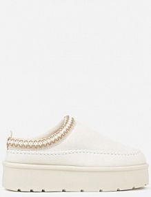 Beżowe śniegowce z Futrzanym Ociepleniem na Platformie Reiandea ballada damskie