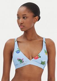 Strój kąpielowy Seafolly niebieski jasny Góra od bikini Playa Bonita 31569MF287 Błękitny