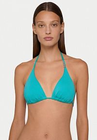Strój kąpielowy Guess niebieski Góra od bikini E6GJ30 MC040