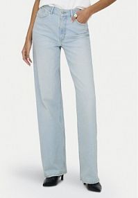 Jeansy ONLY niebieskie damskie Juicy 15359784  Wide Leg