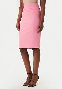 Spódnica ołówkowa Rinascimento różowa CFC0128651003  Slim Fit