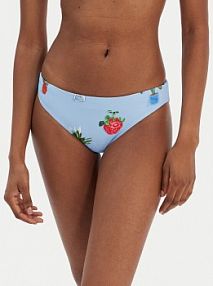Strój kąpielowy Seafolly niebieski jasny Dół od bikini Playa Bonita 40473-287 Błękitny