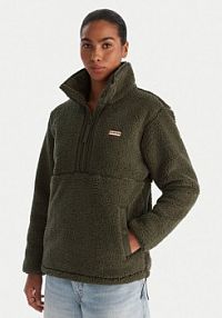 Bluza z polaru Hunter zielona damska Polar Tiorga HARW0016252  Regular Fit
