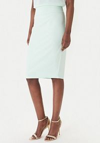 Spódnica ołówkowa Rinascimento zielona CFC0128651003  Slim Fit
