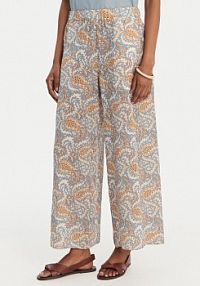 Kuloty Weekend Max Mara niebieskie jasne Nirvana 2615131132 Błękitny Loose Fit