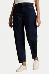 Jeansy Polo Ralph Lauren granatowe damskie 211969400001  Regular Fit