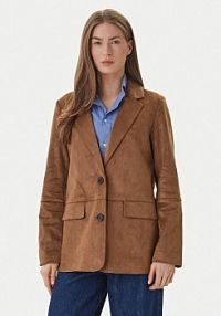 Żakiet ONLY brązowy Marynarka Tulip 15363774  Relaxed Fit