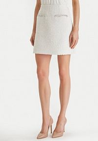 Spódnica mini Guess kremowa W6RD56 WJ632 Écru Regular Fit