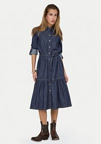 Sukienka jeansowa ONLY granatowa Sevigny 15357967  Regular Fit