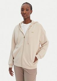 Bluza rozpinana EA7 Emporio Armani beżowa damska 7W000192 AF12643 U1088  Relaxed Fit