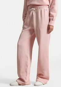 Spodnie dresowe Polo Ralph Lauren różowe damskie 211977959504  Wide Leg