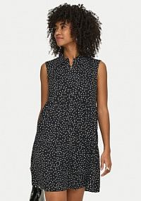 Sukienka ONLY czarna Koszulowa Thea 15369020  Regular Fit