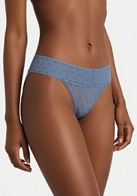 Figi Calvin Klein Underwear niebieskie Klasyczne LV00QD5283
