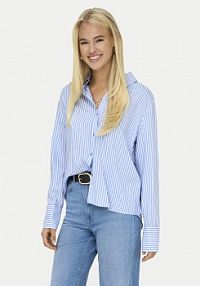 Koszula ONLY niebieska jasna damska Berit 15320243 Błękitny Regular Fit