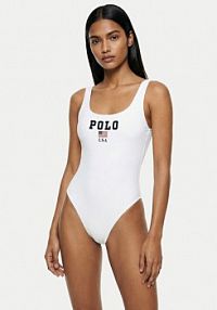 Strój kąpielowy Polo Ralph Lauren biały 21612410