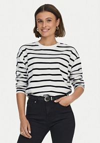 Bluzka ONLY biała damska Soph 15310399  Regular Fit