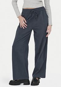 Spodnie eleganckie ONLY niebieskie damskie Materiałowe Tizana 15319090  Regular Fit