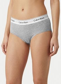 Bokserki Calvin Klein Underwear szare damskie LV00QF8527