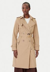Trencz Rinascimento beżowy CFC0124671003  Regular Fit