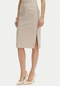 Spódnica ołówkowa Rinascimento beżowa CFC0127985003  Slim Fit