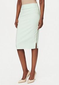 Spódnica ołówkowa Rinascimento zielona CFC0127985003  Slim Fit