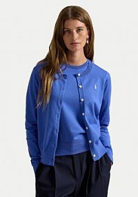 Kardigan Polo Ralph Lauren niebieski 211971871500  Regular Fit