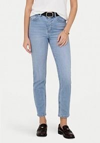 Jeansy ONLY niebieskie damskie Emily 15361608  Straight Fit