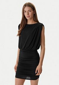 Sukienka koktajlowa Guess czarna W6GK56 K3171  Regular Fit