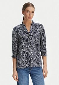 Koszula ONLY granatowa damska Raya 15332997  Regular Fit