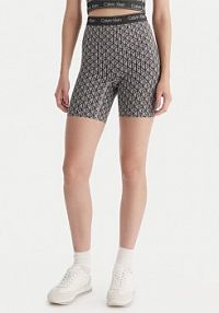 Szorty sportowe Calvin Klein Underwear szare Kolarki LV00QF8488  Slim Fit