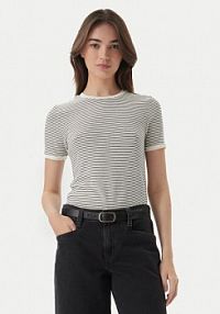 T-shirt ONLY czarny damski Tine 15315406  Regular Fit