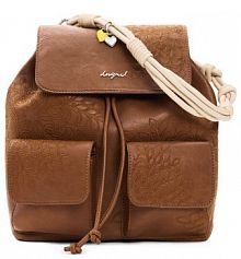 Plecak Desigual brązowy damski 26SAKP39