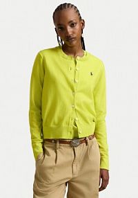 Kardigan Polo Ralph Lauren zielony 211971871502  Slim Fit