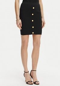 Spódnica mini Marciano Guess czarna G6GD09 Z0628  Classic Fit