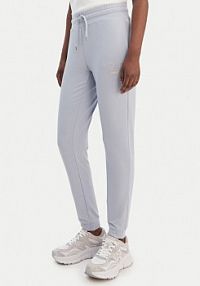 Spodnie dresowe EA7 Emporio Armani niebieskie jasne damskie 8NTP66 TJ9RZ U9309 Błękitny Regular Fit