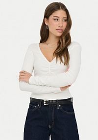 Bluzka ONLY biała damska Betty 15365756  Standard Fit