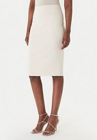 Spódnica ołówkowa Rinascimento beżowa CFC0128651003  Slim Fit