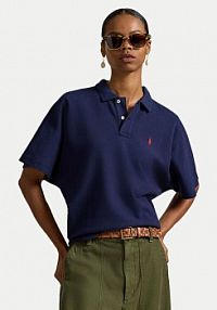 Koszulka polo Polo Ralph Lauren granatowa damska Ralph Lauren  211A96270002  Relaxed Fit