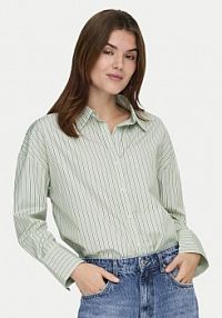 Koszula ONLY zielona damska Oregon 15367554  Regular Fit
