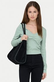 Bluzka ONLY zielona damska Betty 15365756  Standard Fit